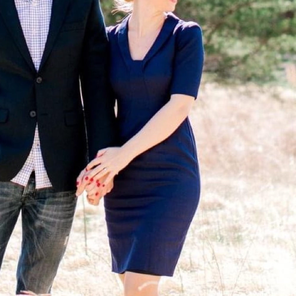 Navy Reiss Dress
